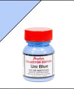 Uni Blue Angelus Collectors Leather Paint