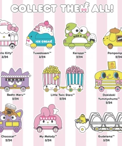 Kidrobot Blind Boxes Hello Sanrio Micro Vehicle Blind Bag Series By Kidrobot