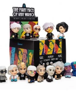Kidrobot Blind Boxes MANY FACES OF ANDY WARHOL MINI FIGURE SERIES BY KIDROBOT