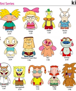 Kidrobot Blind Boxes Nickelodeon Nick 90'S Mini Figure Series By Kidrobot
