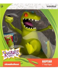 Kidrobot Designer Sculptures Nickelodeon Rugrats Reptar Art Toy Figure By Kidrobot
