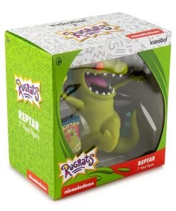 Kidrobot Designer Sculptures Nickelodeon Rugrats Reptar Art Toy Figure By Kidrobot