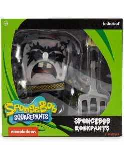 Kidrobot Designer Sculptures Spongebob Rockpants Art Toy Figure By Kidrobot