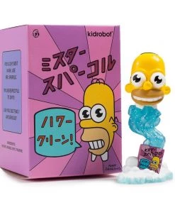 Kidrobot Designer Sculptures THE SIMPSONS MR. SPARKLE 3" FIGURE By Kidrobot