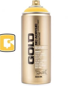 Montana Cans Standard Yellow Submarine 400ML Montana Gold Spray Paint